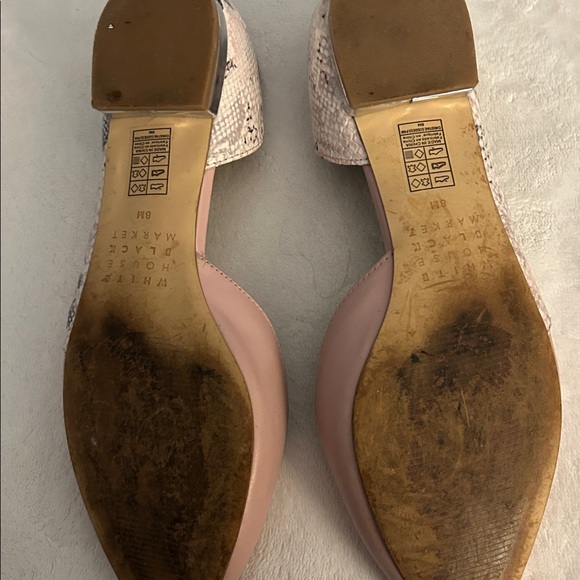 Blush Pink D'Orsay Flats - Picture 2 of 3